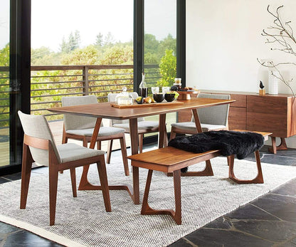 Krisleen 71" Ash Solid Wood Dining Table