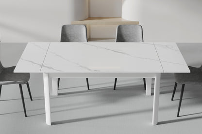 Versatile Extendable Dining Table - Space-Saving, Durable & Stylish for Every Home